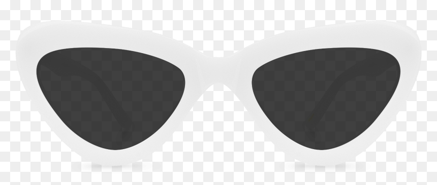 Sunglasses, HD Png Download - white butterfly png
