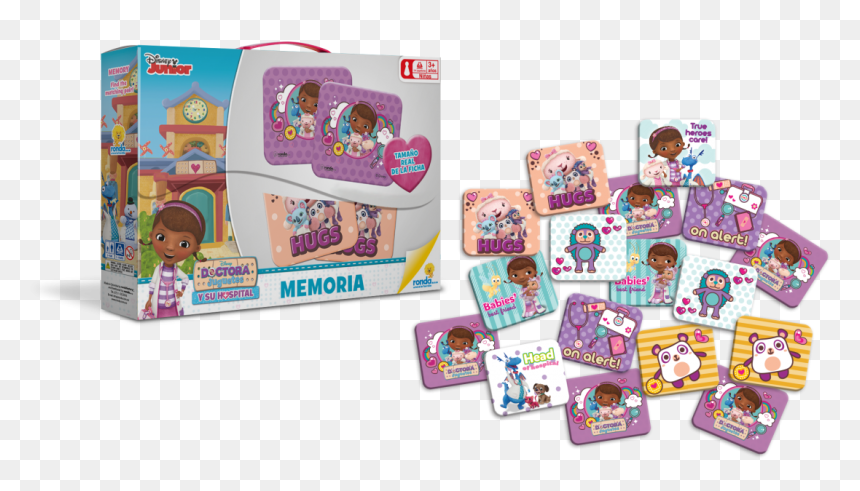 Memoria Doctora Juguetes, HD Png Download - doctora juguetes png