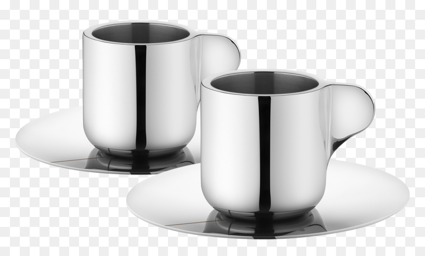 Tea Set Png Transparent Images - Georg Jensen Espresso Cups, Png Download - tea cups png