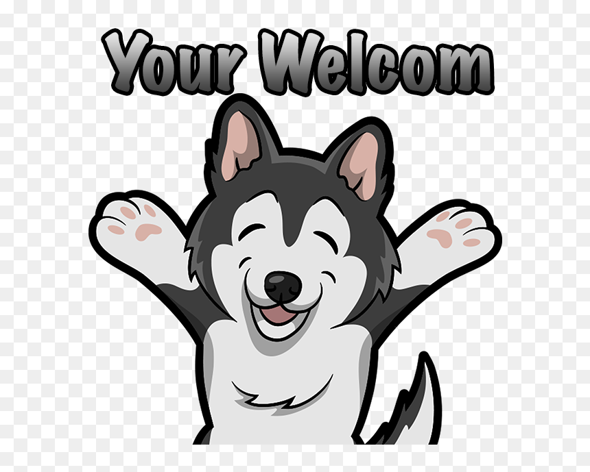 Clipart Puppy Emoji - Husky Clipart, HD Png Download - couple emoji png
