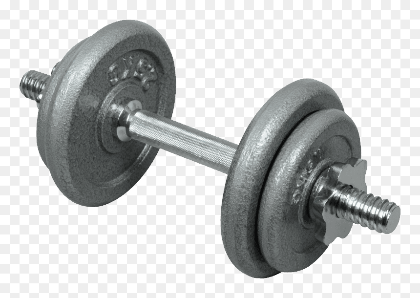 Dumbbell-hantel - Weights Png, Transparent Png - dumbbell icon png