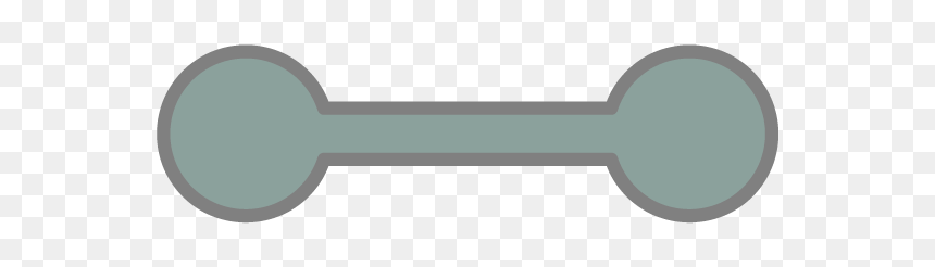 Dumbbell, HD Png Download - dumbbell icon png