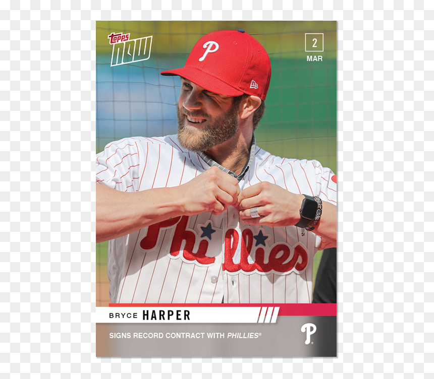 Topps 2019 Baseball Cards Phillies, HD Png Download - kareem abdul jabbar png