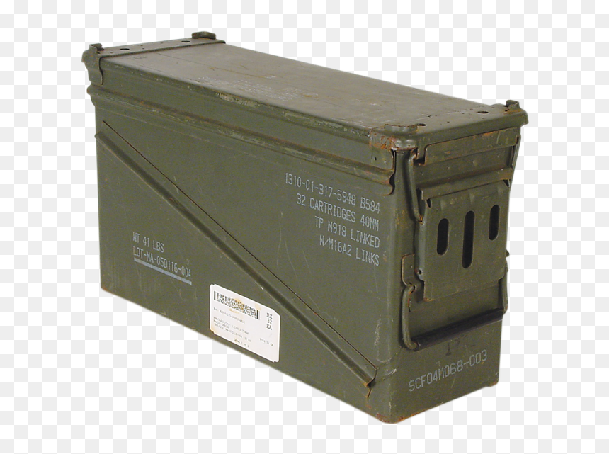 Low Long Mm Can - Ammo Can Png, Transparent Png - bullet belt png