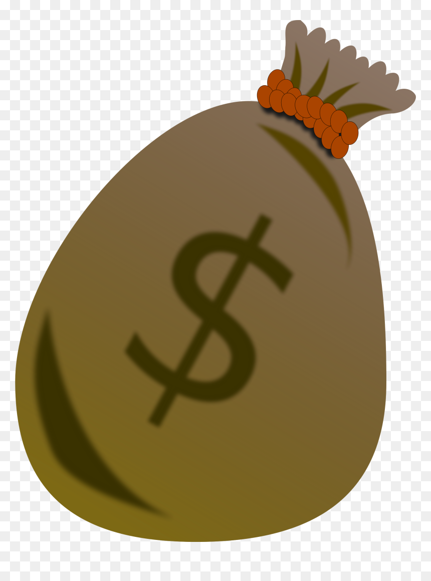 Money Bag Clipart Sterling - Symbol Of Income, HD Png Download - money bag icon png