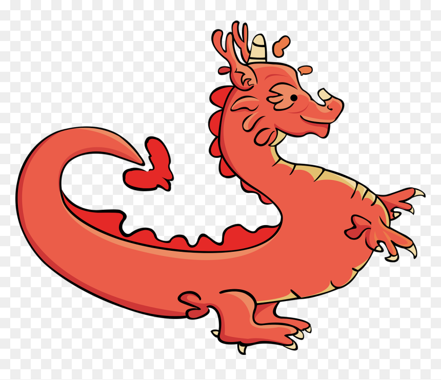 Dragon, Fire Dragon, Elemental, Magic, Fantasy, Monster, HD Png Download - fire render png