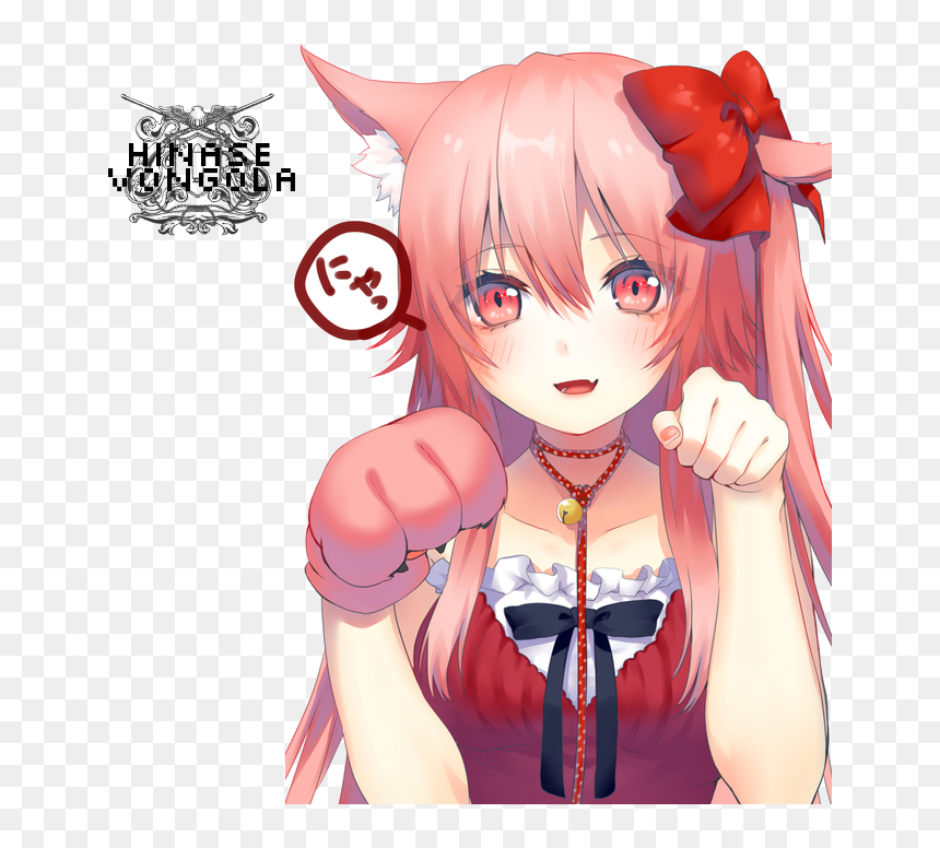 Anime Neko Girl Render , Png Download - Anime Girl Render Neko, Transparent Png - neko girl png