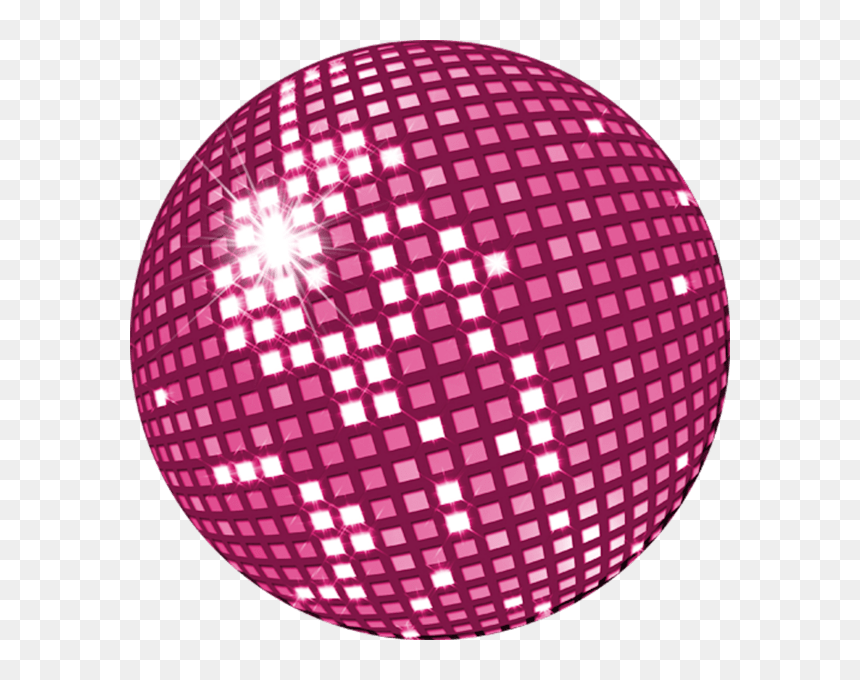 Disco Ball Pink Png Clipart , Png Download - Pink Disco Ball Png, Transparent Png - ball.png
