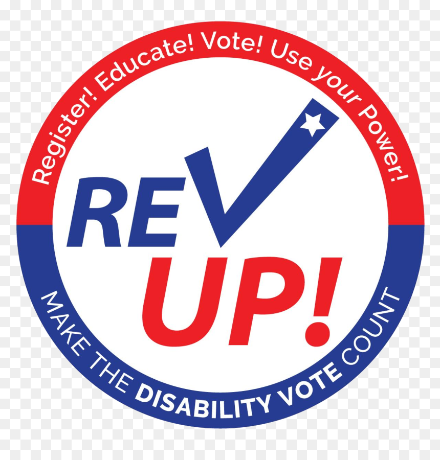 Rev Up Disability Vote, HD Png Download - vote button png