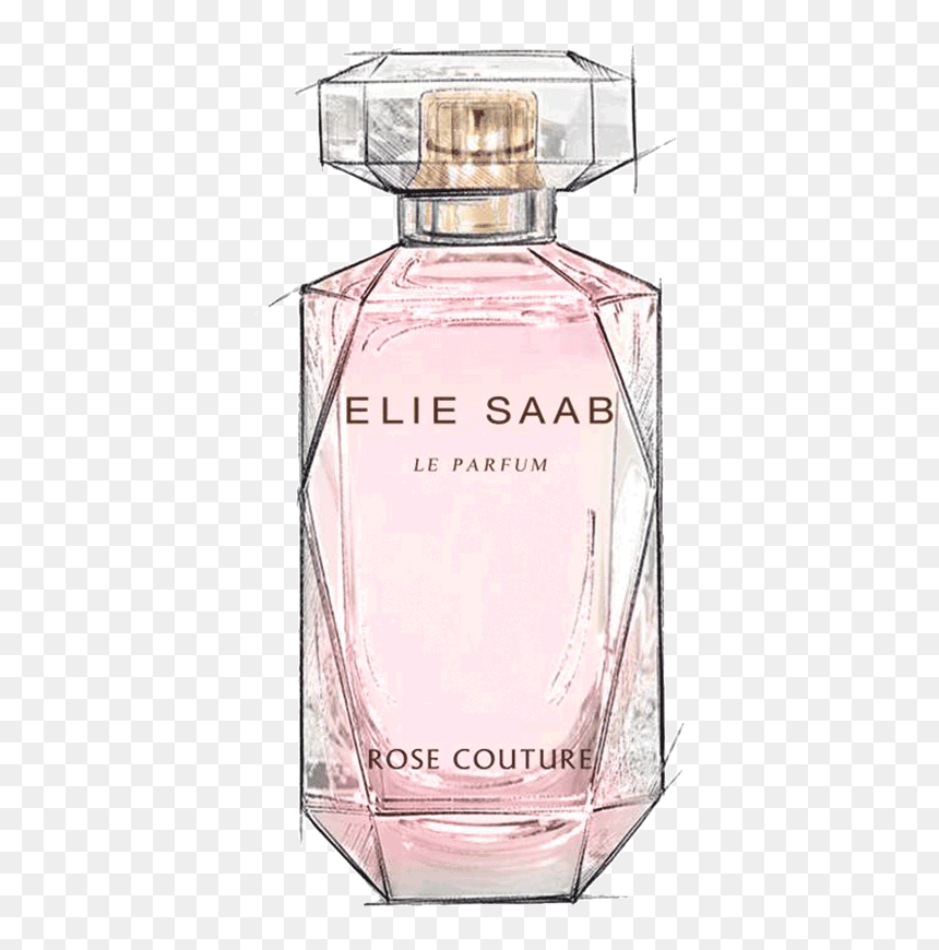 0303 Perfume Cover - Elie Saab, HD Png Download - perfumes png