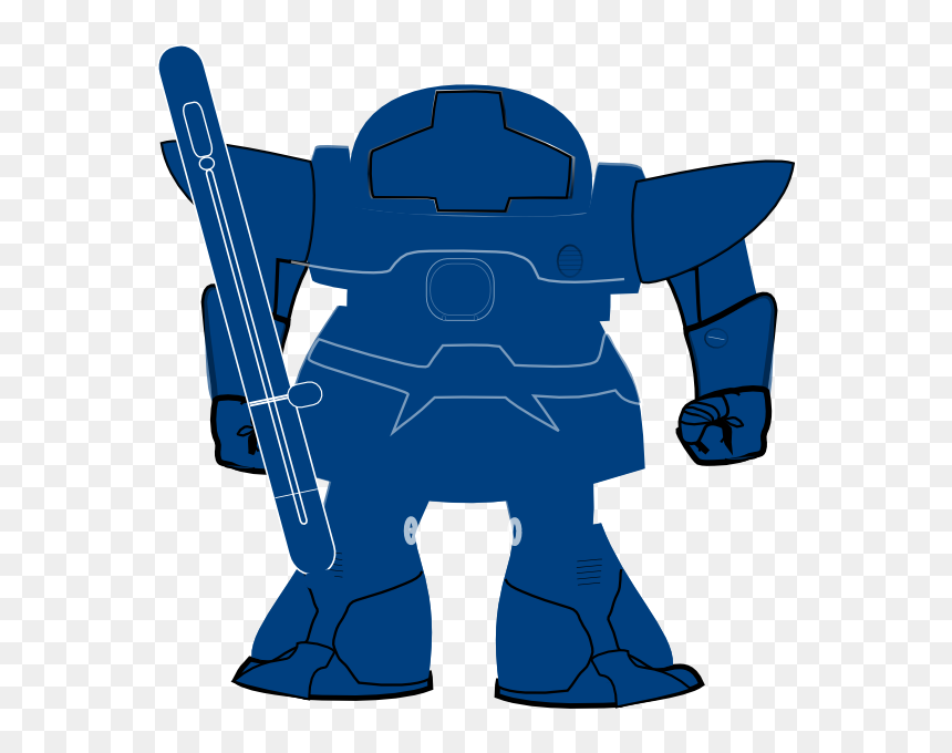 Blue Robot Svg Clip Arts - Robot Clip Art, HD Png Download - robot clipart png