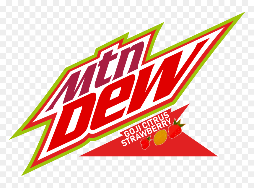 Mountain Dew Wiki - Mountain Dew Goji Citrus Strawberry, HD Png Download - red starburst png