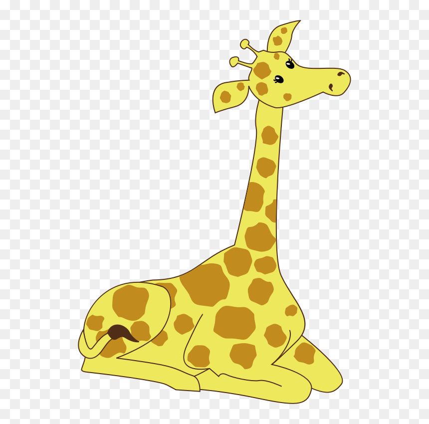 Giraffe Free To Use Clip Art - Corto Largo Grande Pequeno, HD Png Download - giraffe clipart png