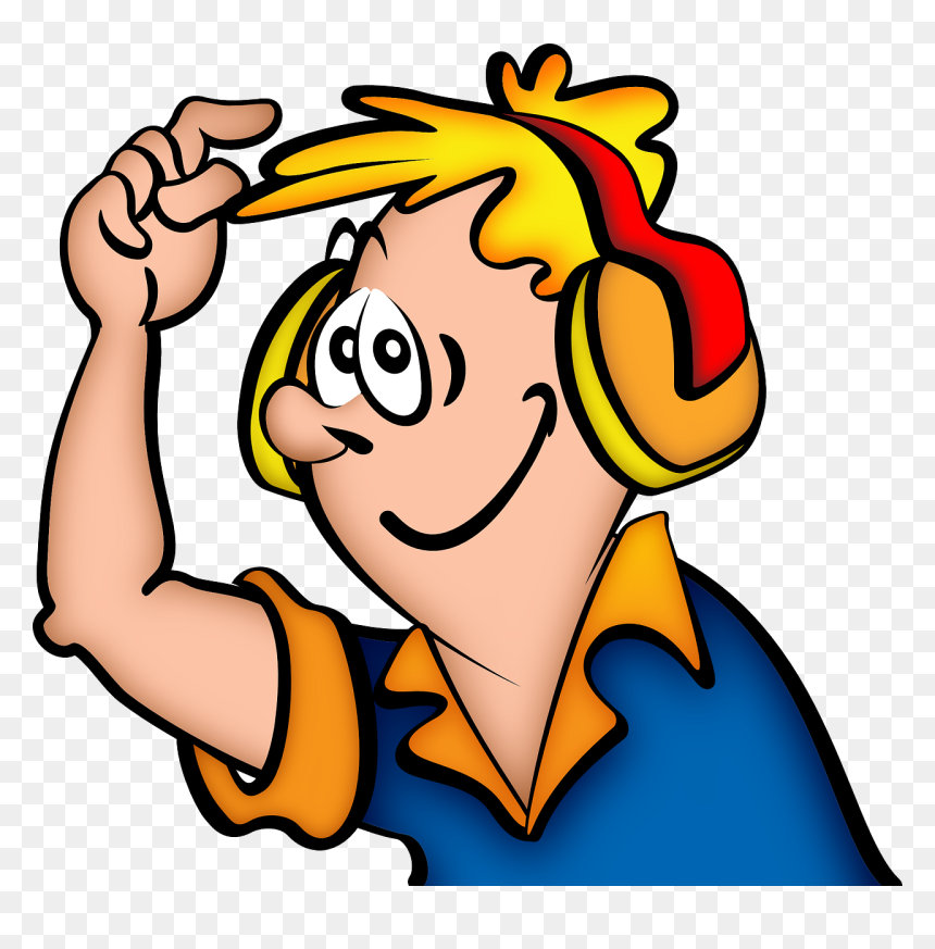 Man In A Hat Clipart , Transparent Cartoons - Cartoon Boy With A Hat, HD Png Download - gangsta hat png