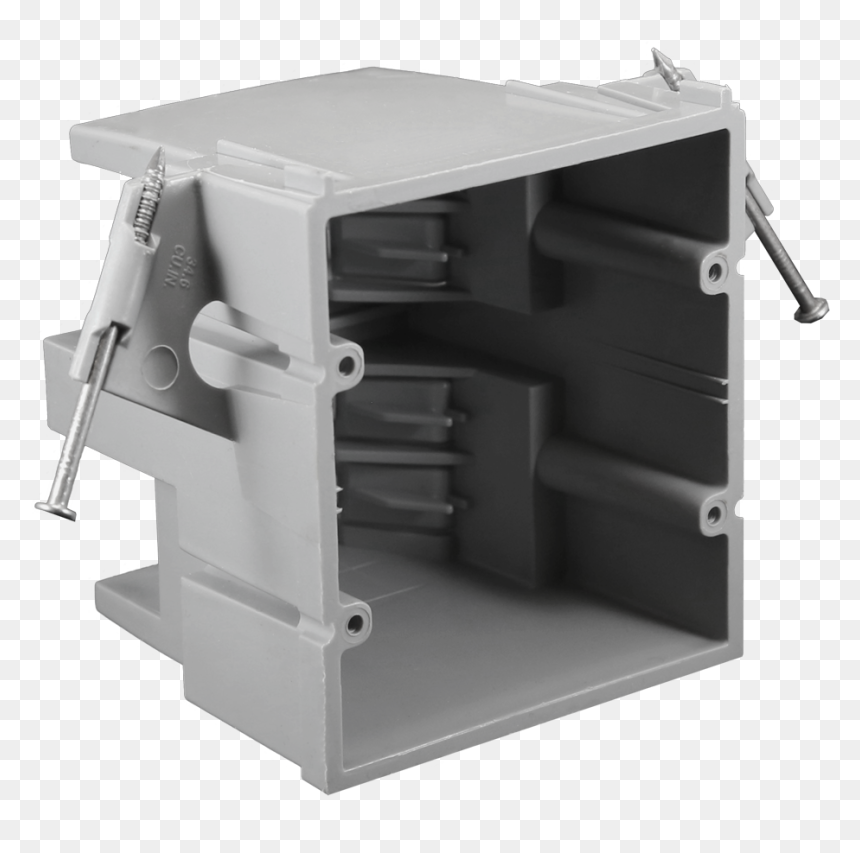 Ez Box Heavy Wall New Work Nail- - Machine, HD Png Download - nail in wall png