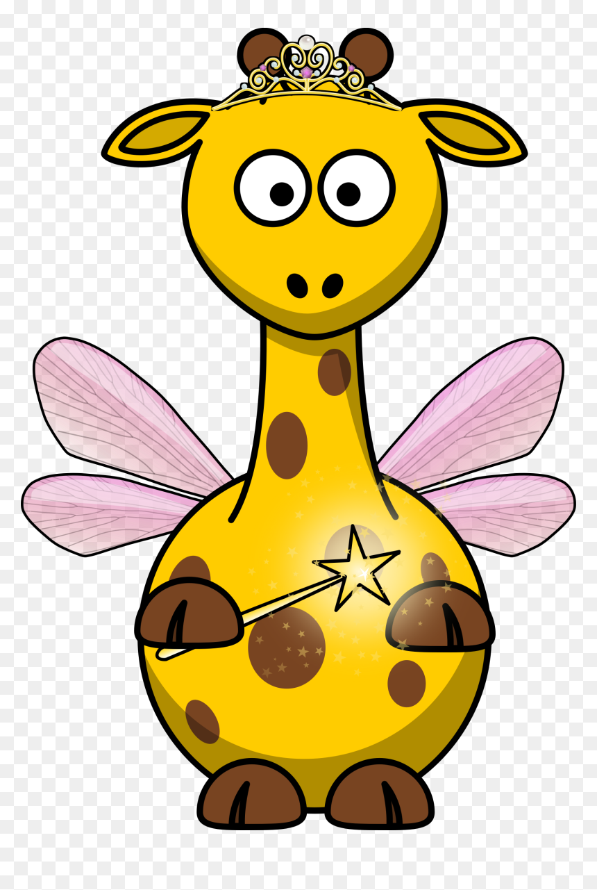 Cartoon Giraffe, HD Png Download - giraffe clipart png