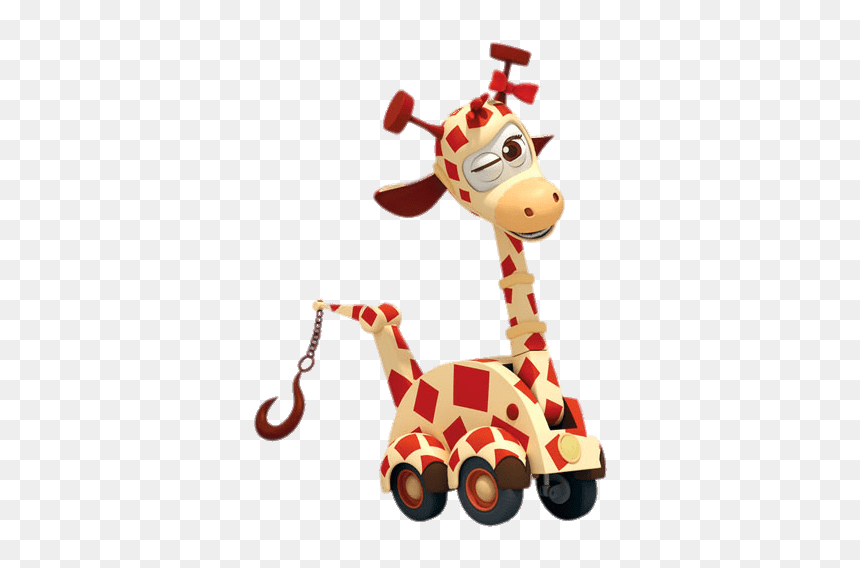Vroomiz Giraffe Jeraldina - Vroomiz Pt, HD Png Download - giraffe clipart png