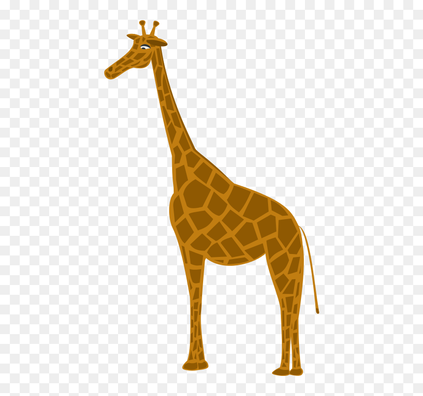 Transparent Giraffe Silhouette Png - Clipartgiraffa, Png Download - giraffe clipart png
