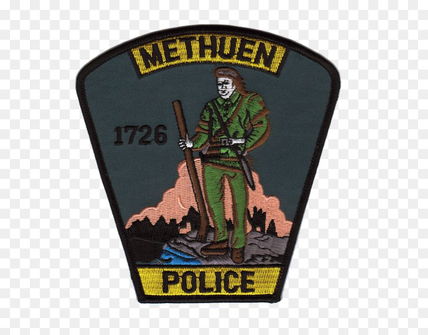 Methuen Police Patch, HD Png Download - nail in wall png