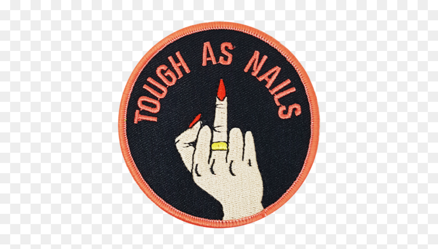 Tough As Nails Patch - La County Fire Department Logo, HD Png Download - nail in wall png