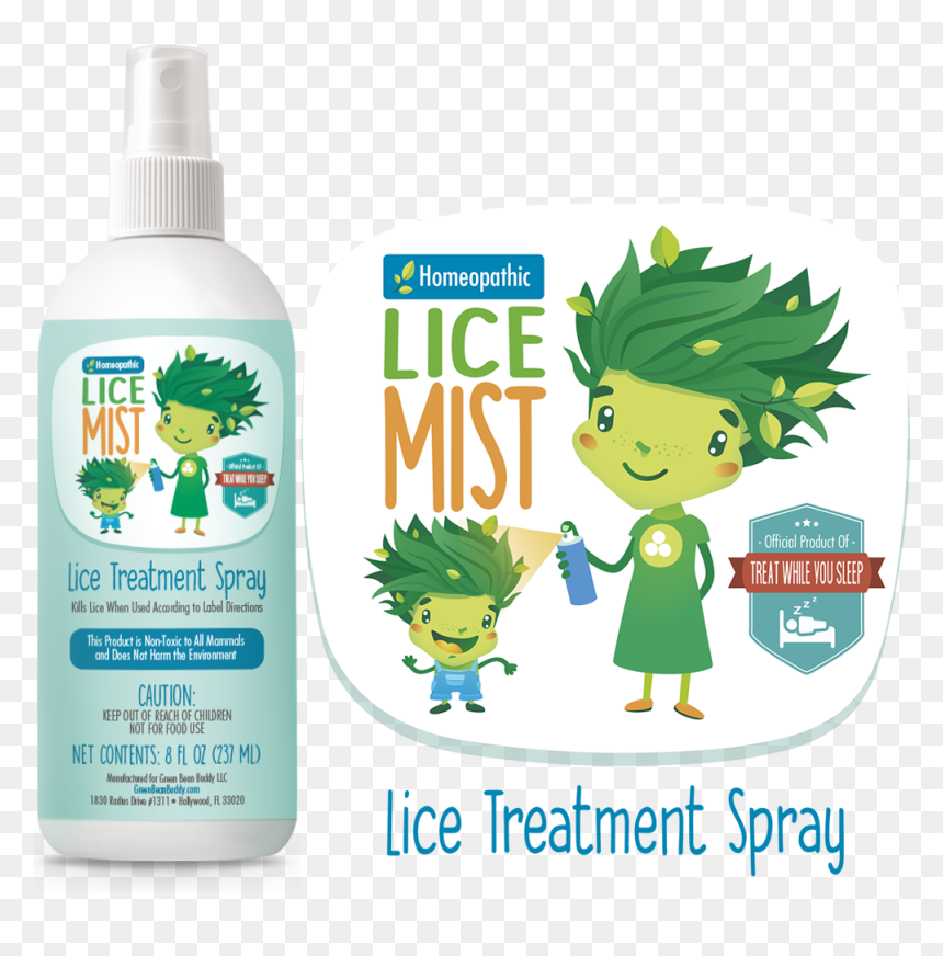 Lice Mist - Bed Bugs Treatment, HD Png Download - green mist png