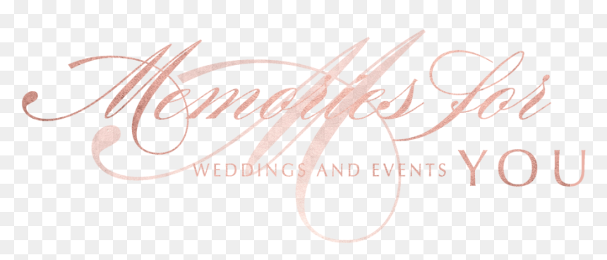 Memories For You Weddings And Events - Wedding Memories Text Png, Transparent Png - memories png