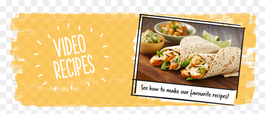 Video Recipes, HD Png Download - recipe png