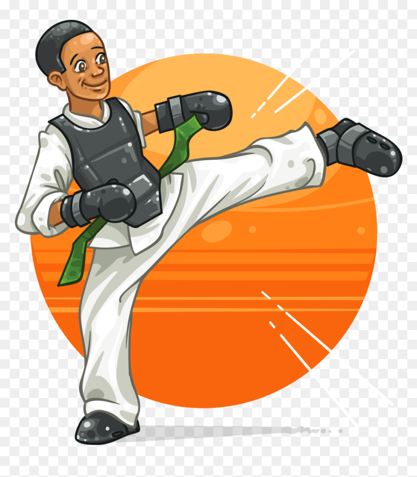 Cartoon, HD Png Download - karate kid png