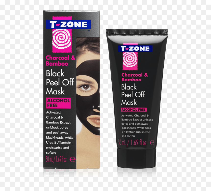 Peel Off Mask - T Zone Peel Off Mask, HD Png Download - black mask png