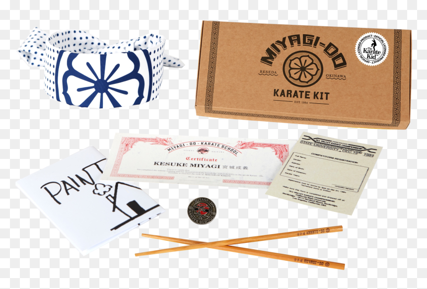 Miyagi Do Karate Kit, HD Png Download - karate kid png