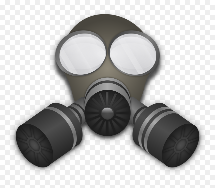 Gas Mask - Gas Mask Png, Transparent Png - black mask png