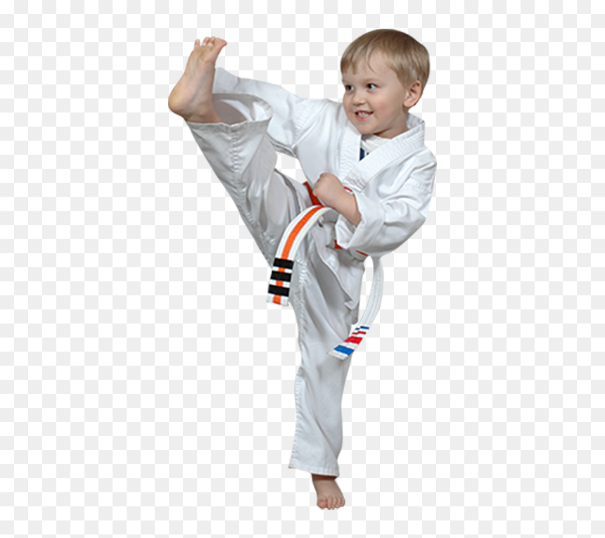 Pre-k Kid Kicking - Karate, HD Png Download - karate kid png