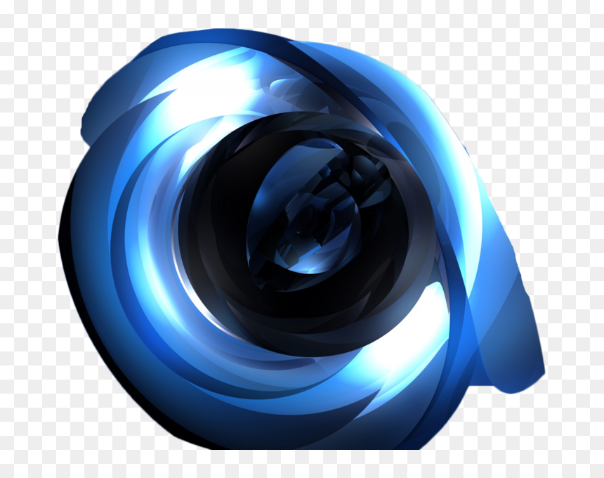 1366x768, HD Png Download - blue swirl png