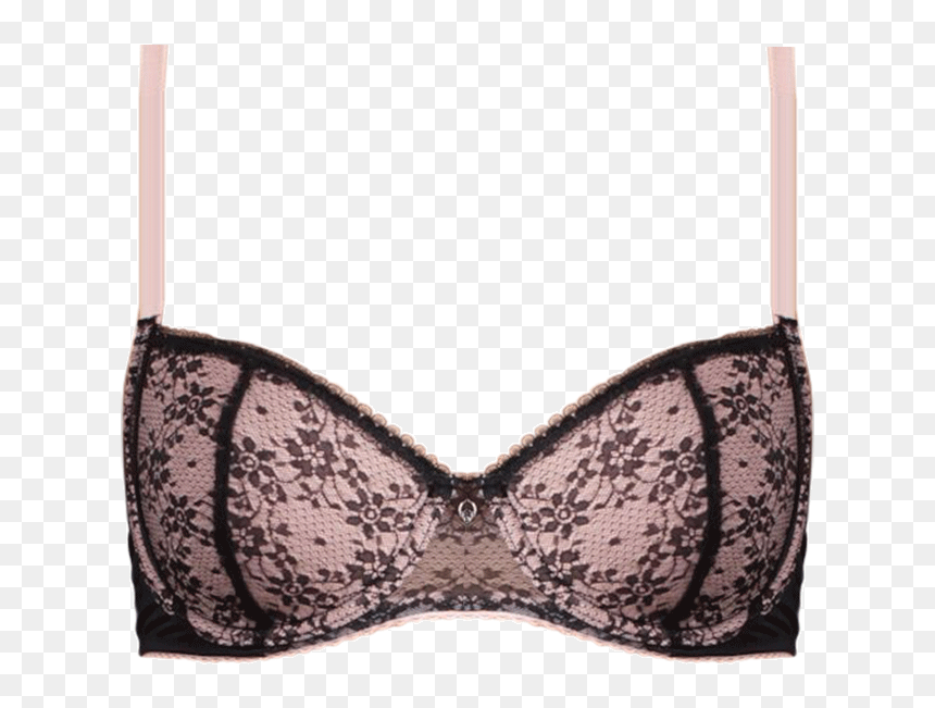 Brassiere, HD Png Download - pink lace png
