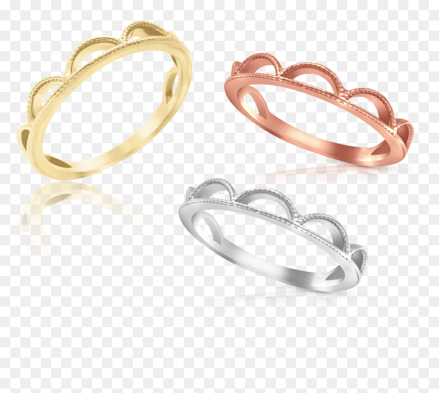 Body Jewelry, HD Png Download - scalloped circle png