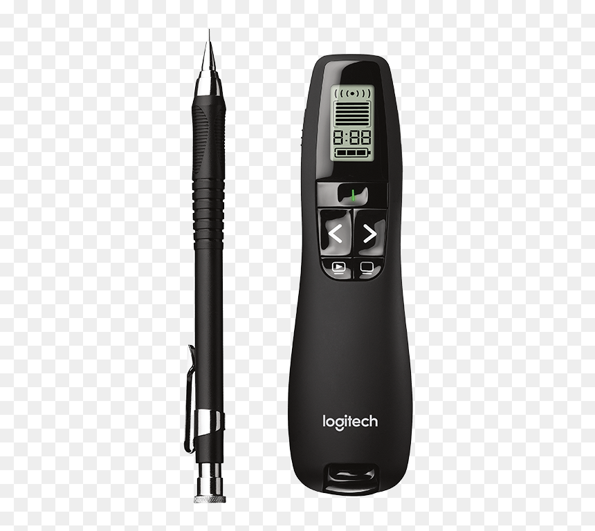 R800 Laser Presentation Remote - Logitech Wireless Presenter R400, HD Png Download - green laser png