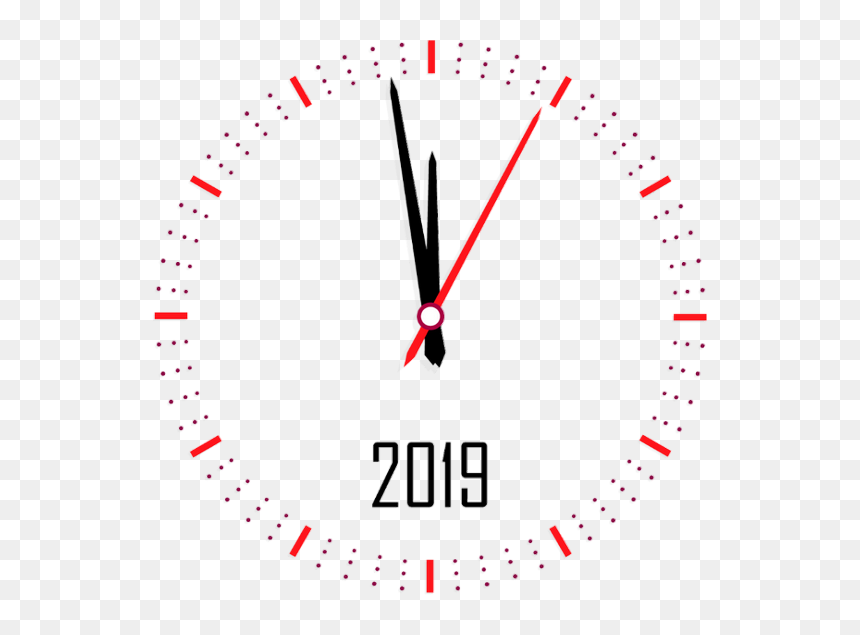 Horloge, Nouvel An - Wall Clock, HD Png Download - new year clock png