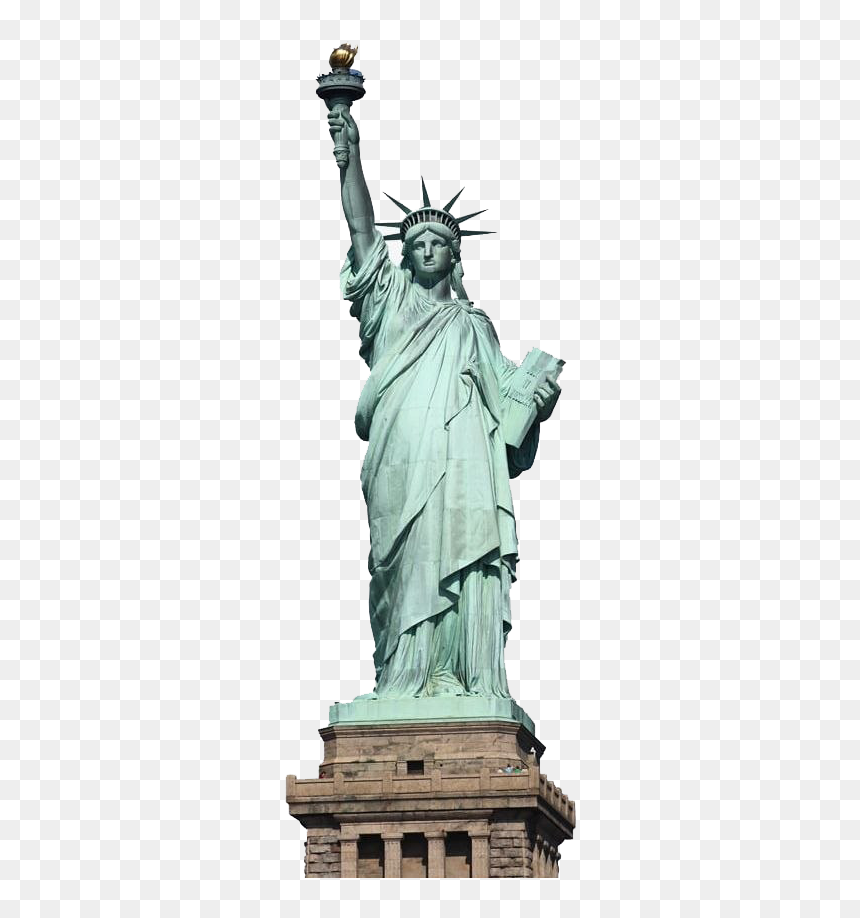 Statue Of Liberty No Background - Statue Of Liberty, HD Png Download - statue of liberty vector png
