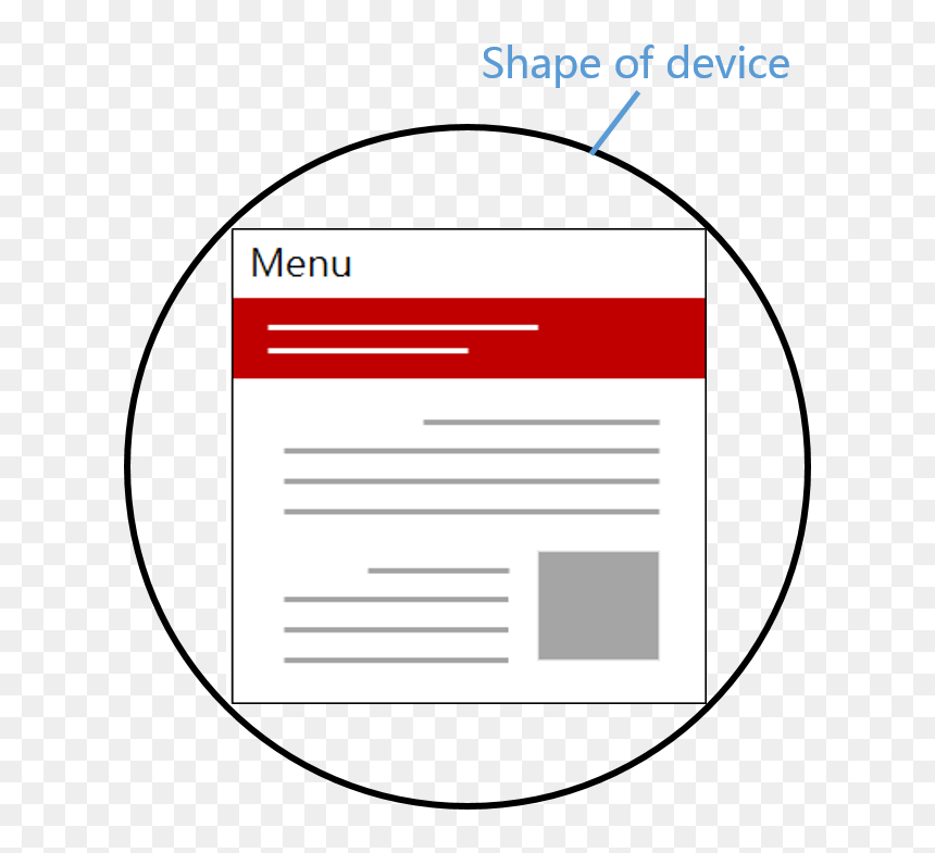 An Image About The Viewport Applied To The Bounding - Circle, HD Png Download - round rectangle png