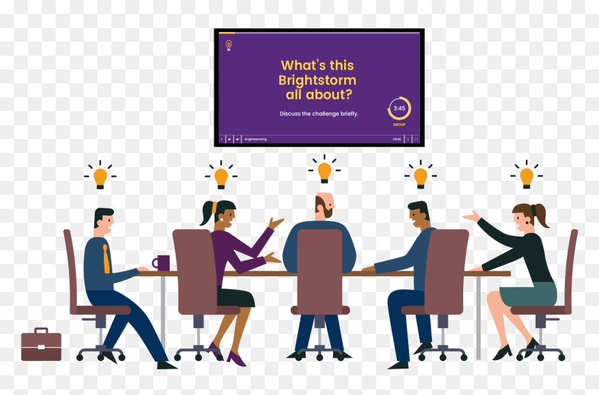 Cartoon, HD Png Download - brainstorming png