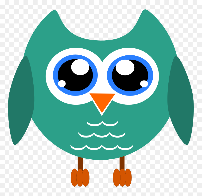 Cute Owl Clipart No Background, HD Png Download - owls png