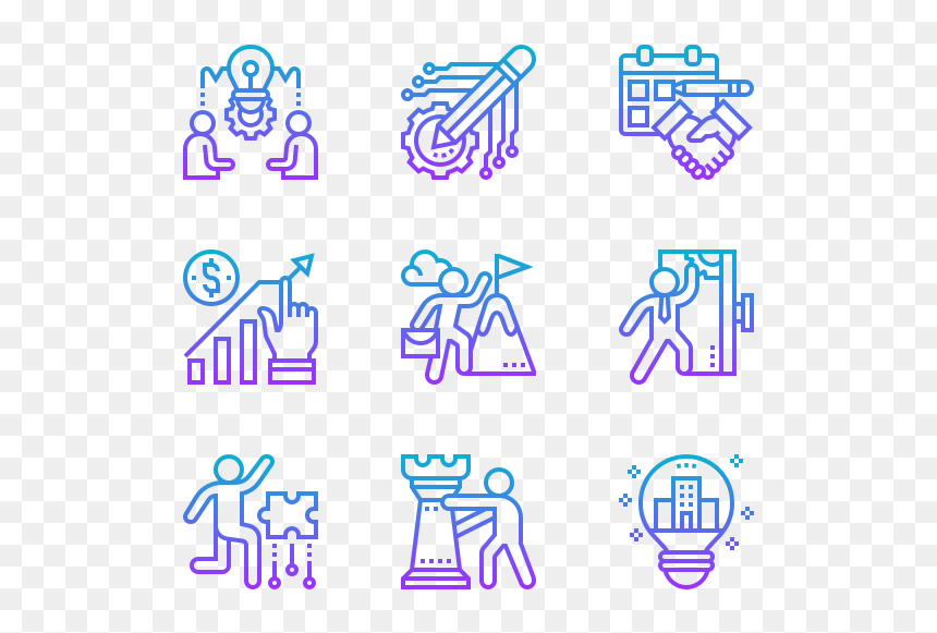 Business Strategy - Icon Png Opportunity Vector, Transparent Png - brainstorming png