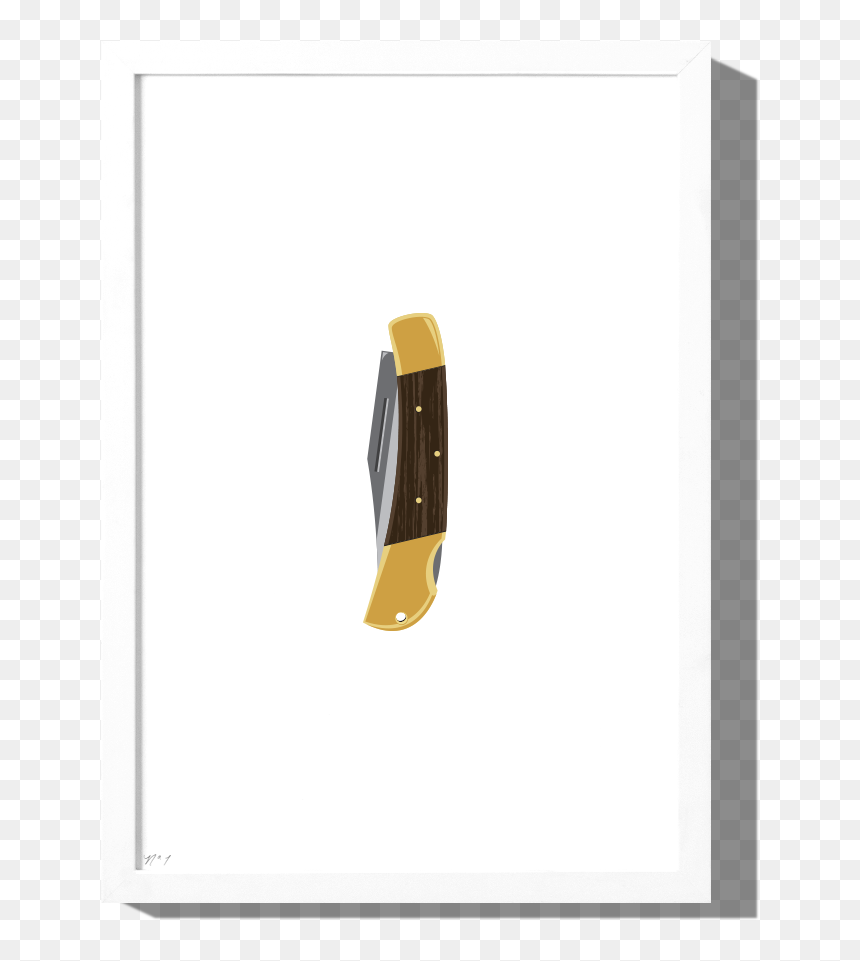 Pocket Knife Art Print With Optional Frame, HD Png Download - pocket knife png