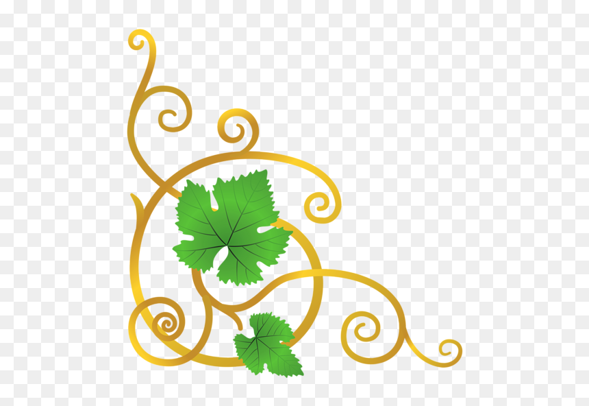 Transparent Element Png Picture - Leaf Transparent Background Transparent Vines, Png Download - green vine png