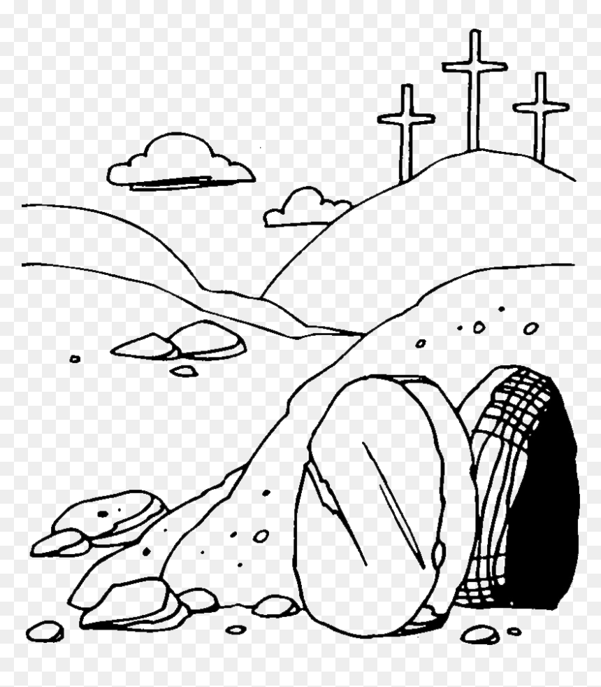 Related Image Pinterest Sunday - Resurrection Of Jesus Clip Art, HD Png Download - empty tomb png
