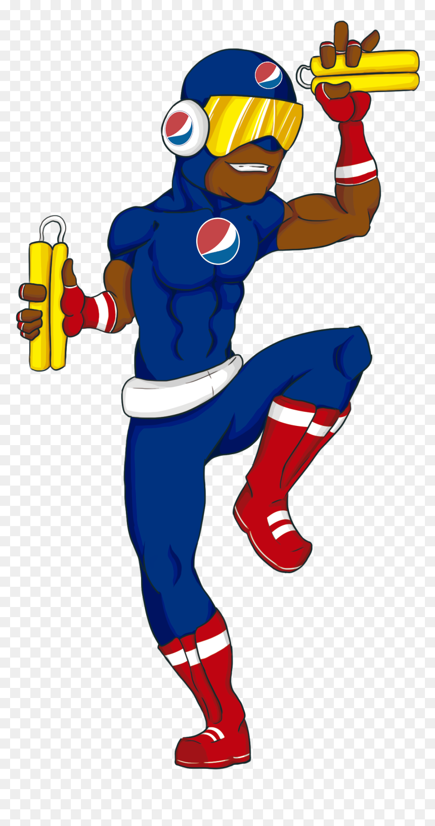 Cartoon , Png Download - Cartoon, Transparent Png - pepsiman png