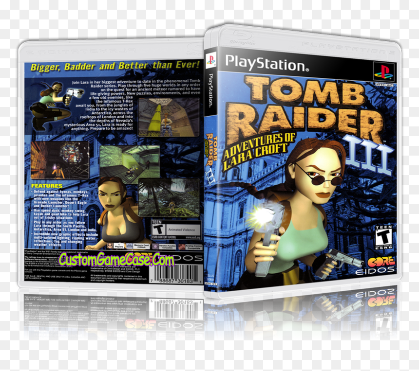 Tomb Raider - Tomb Raider Iii Adventures Of Lara Croft, HD Png Download - empty tomb png