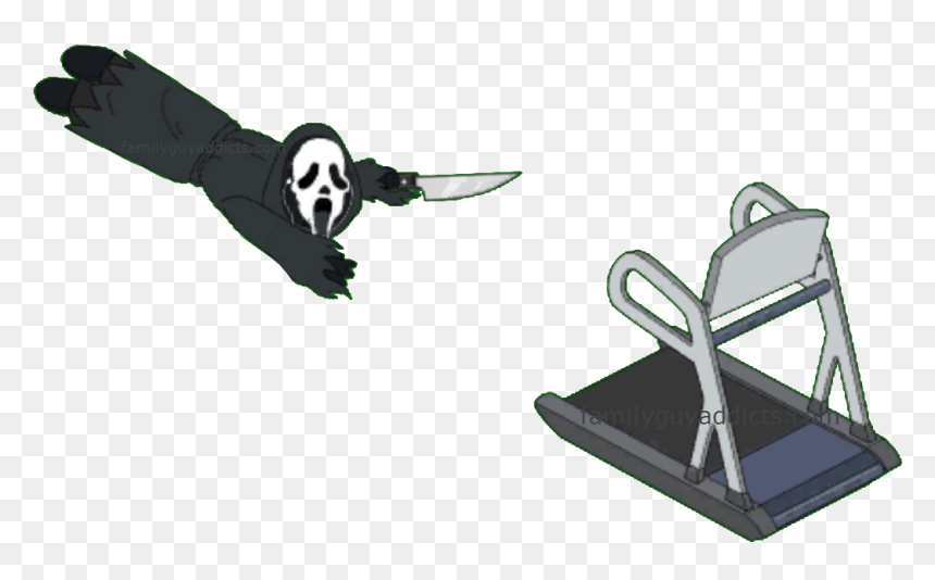 Ghostface Train To Kill - Ghostface Family Guy, HD Png Download - ghost face png