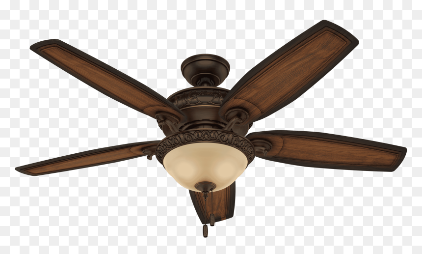 64 Ceiling Fan With Light, HD Png Download - ceiling fan png
