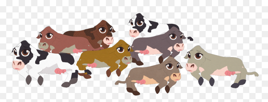 South Park Veal Baby Cows, HD Png Download - cartoon cow png